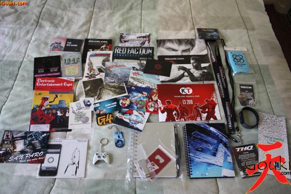 E3 2010 Ultimate Swag bag