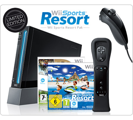 black nintendo wii