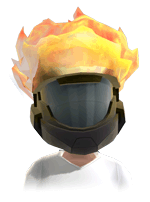 Halo Reach Noble map pack flaming head